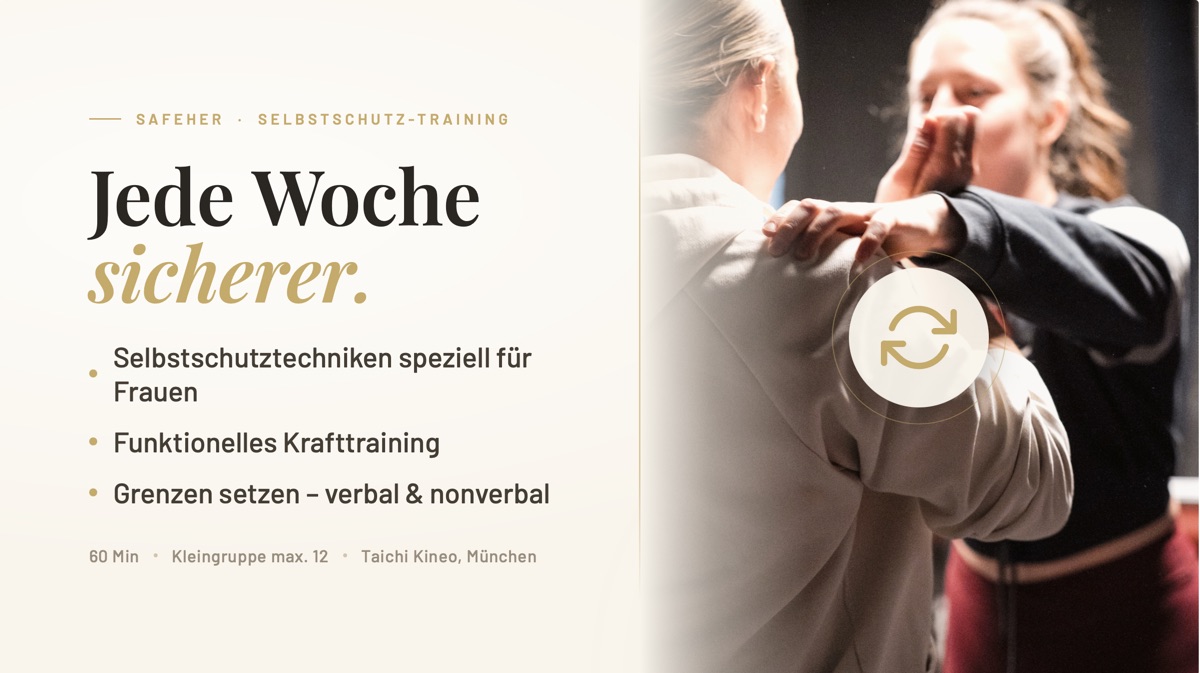 Regelmäßiges Selbstschutz-Training – funktionelles Krafttraining für Frauen in München
