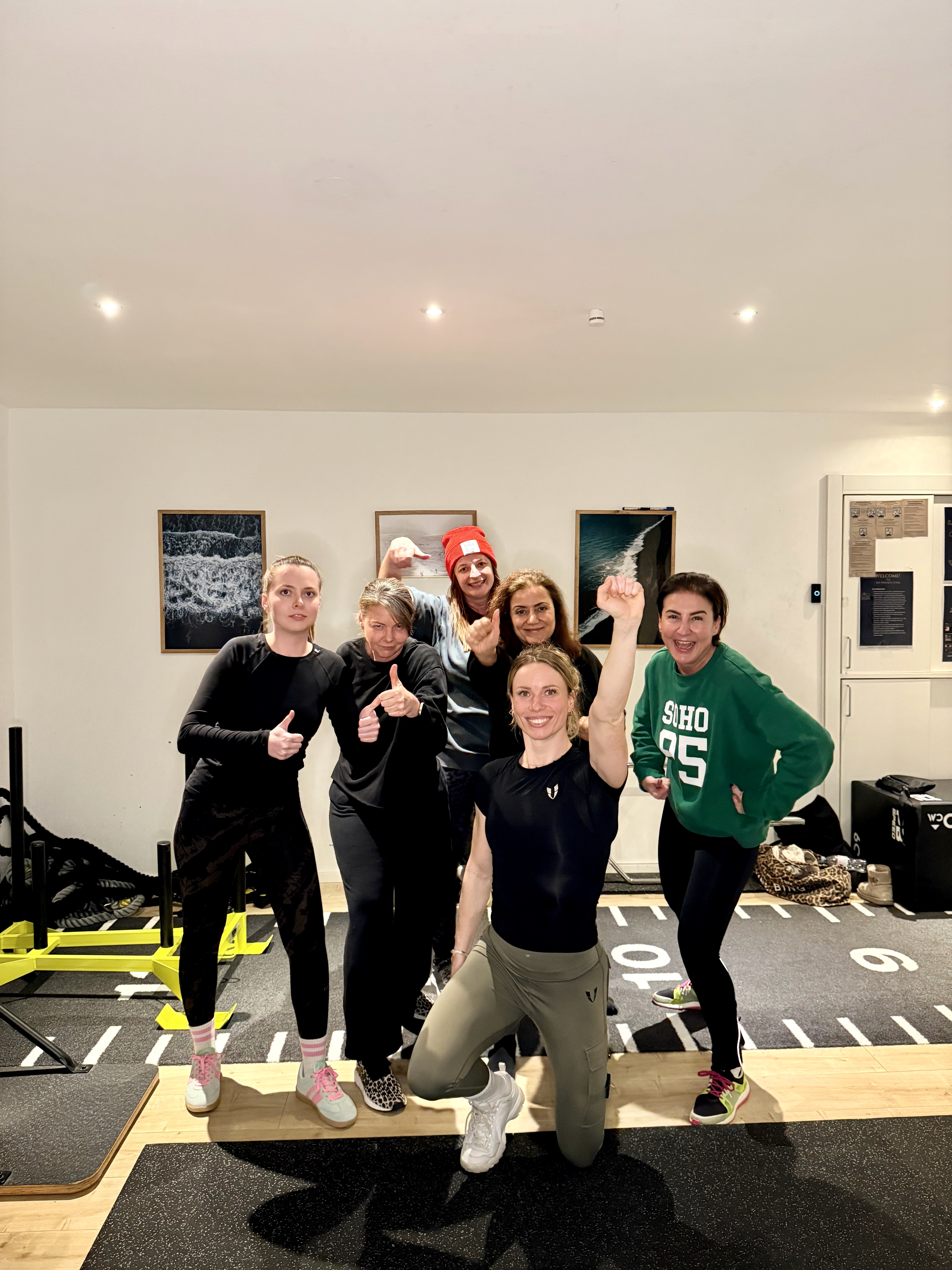 Selbstverteidigung Gruppentraining München – Teilnehmerinnen nach dem Seminar